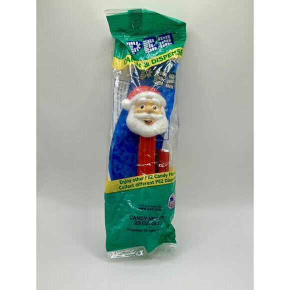 ~*N.I.P*~Santa With Glasses Pez Dispenser with Candy - Sealed - Hard to Find - Picture 1 of 2